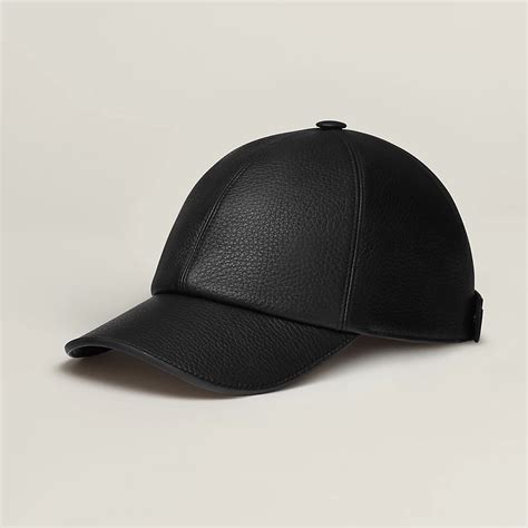 hermes leather cap|Hermes men's cap.